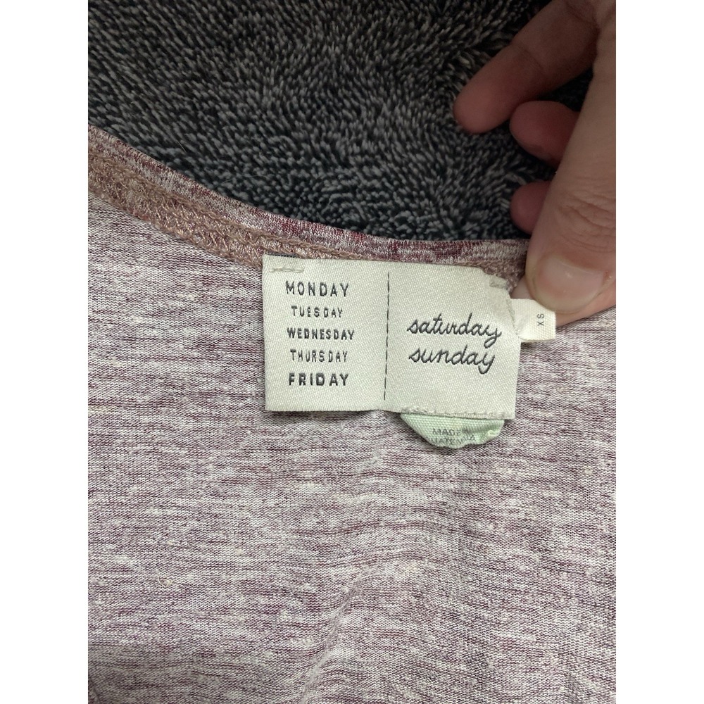 Saturday/Sunday by Anthropologie Wide-Leg Knit Jumpsuit With Pockets Size XS - Picture 6 of 10